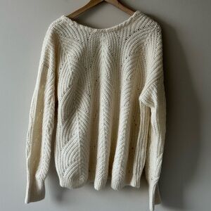 Aritzia Gretchen Low-Back Pullover Sweater